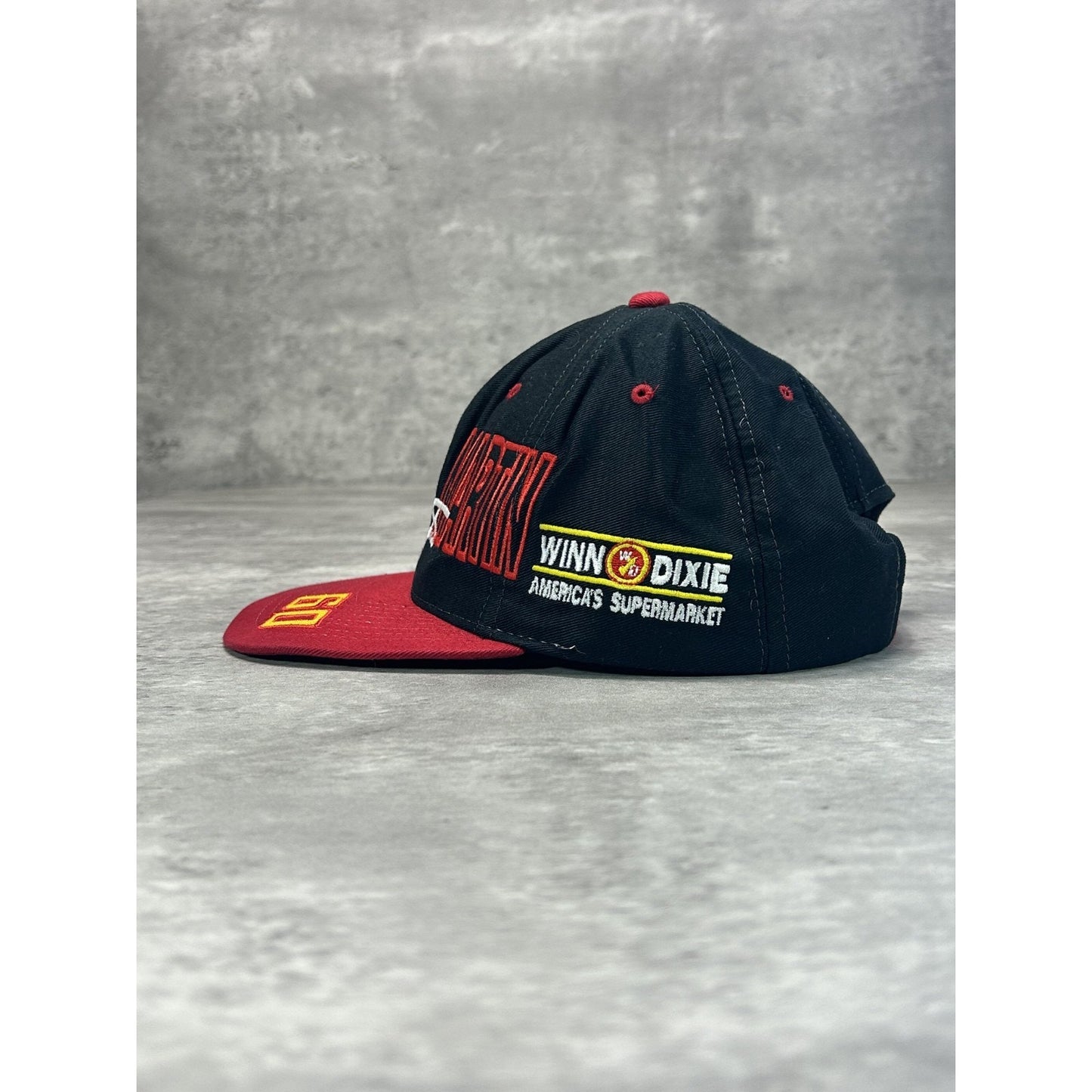 Vintage 90s Mark Martin #60 Roush Racing Nascar Embroidered Snapback Hat OSFA