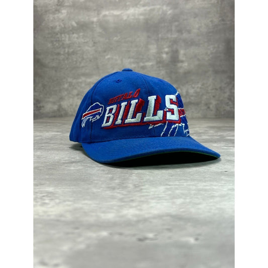 VTG Buffalo Bills NFL Embroidered Spellout Sports Specialties Snapback Hat OSFA