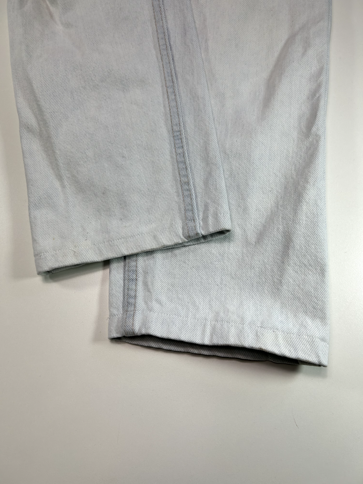 Vintage 80s Levis 550 Orange Tab Light Wash Denim Pants Size 33W