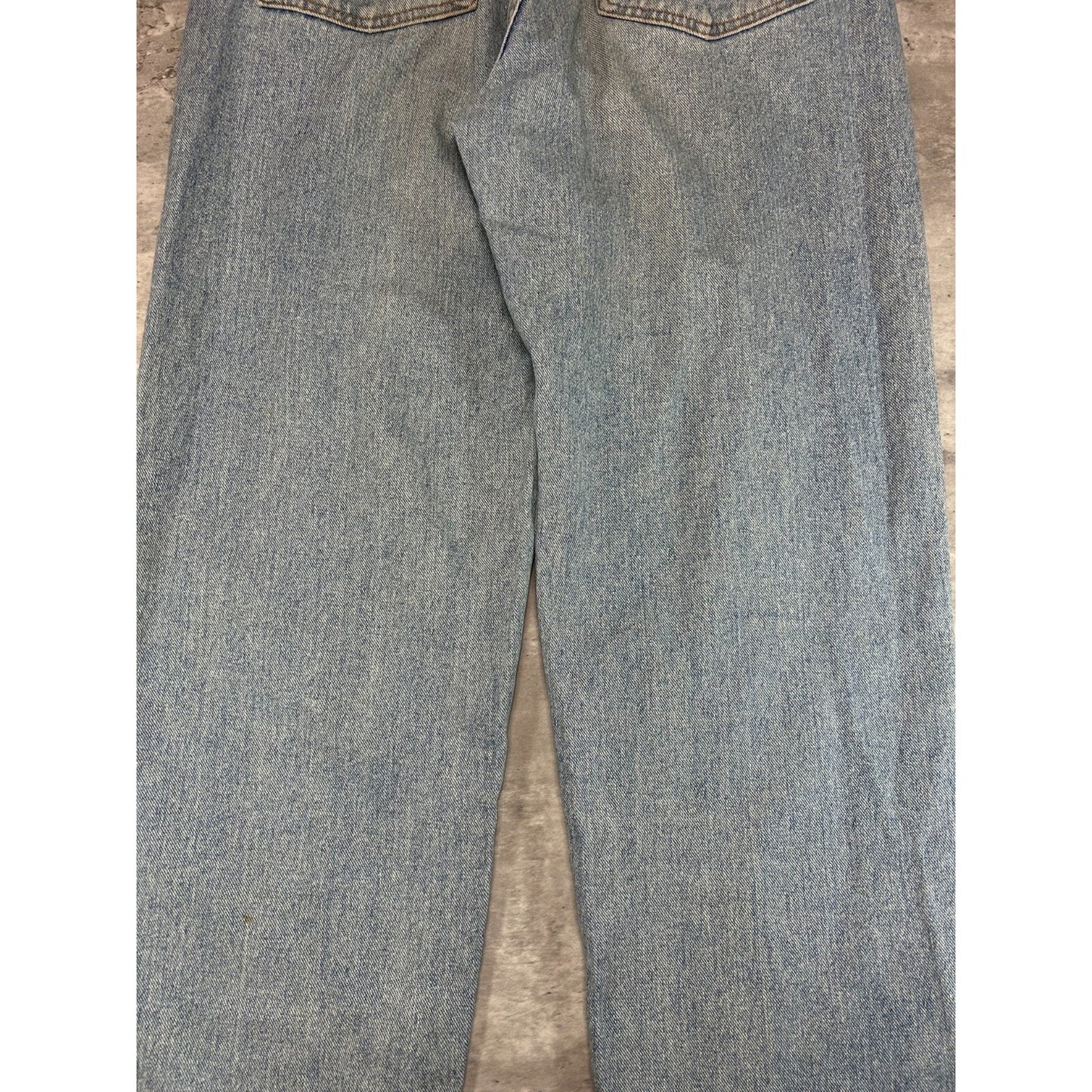 Vintage 90s Levis XX 550 Red Tab Light Wash Denim Pants Size 37 Blue