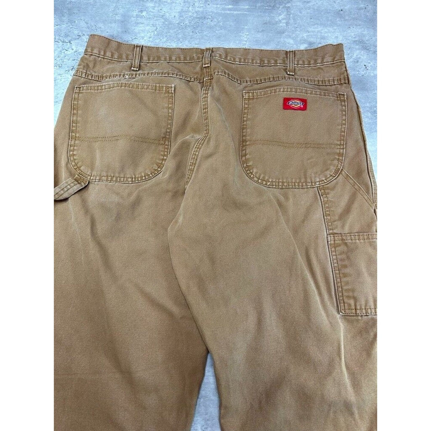 Vintage Dickies Canvas Workwear Carpenter Pants Size 38 Beige