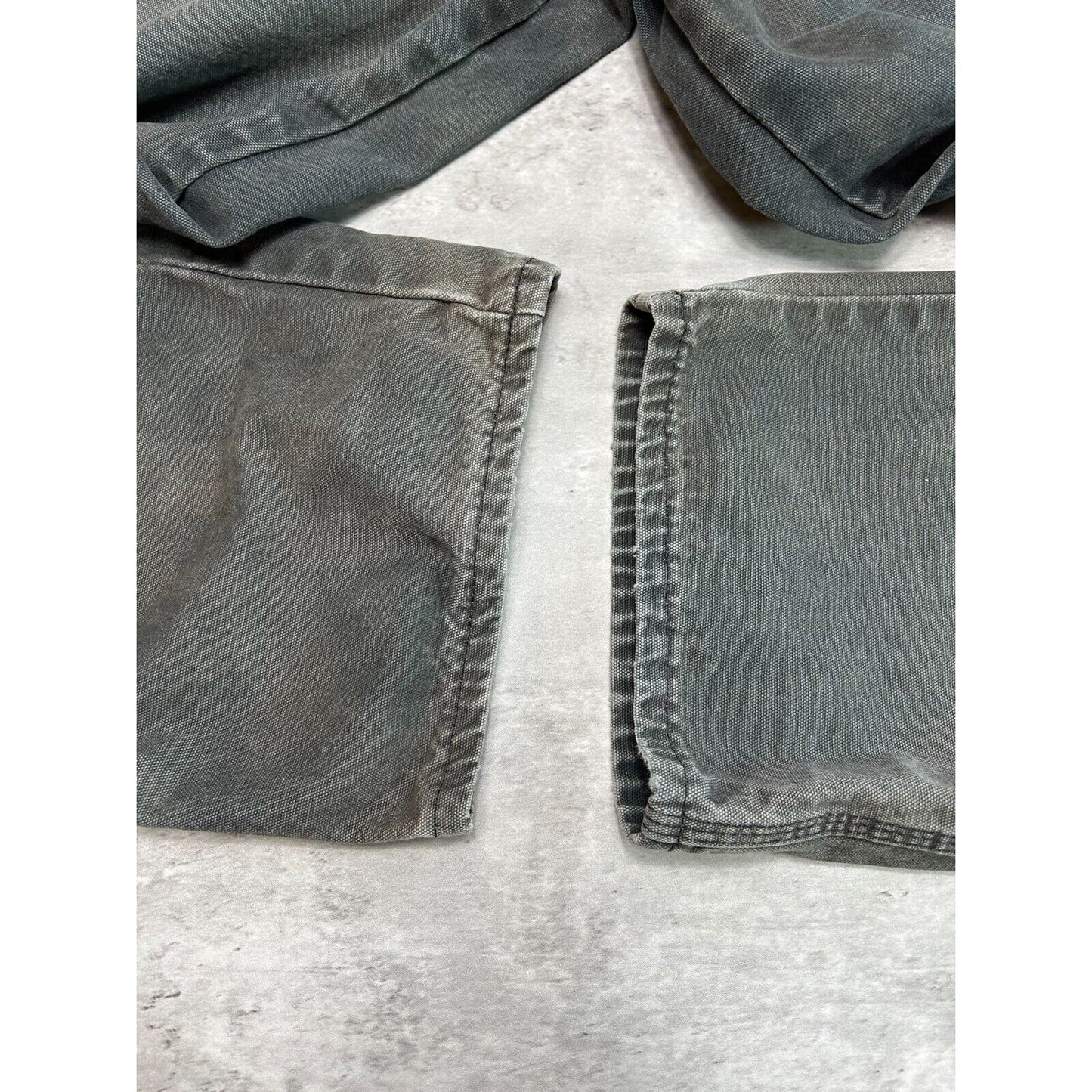 Dickies Canvas Workwear Carpenter Pants Size 42 Gray
