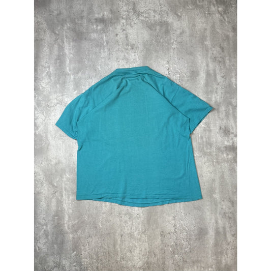 Vintage 90s Treasure Earths Magic Nature Wildlife Graphic T-Shirt Size XL