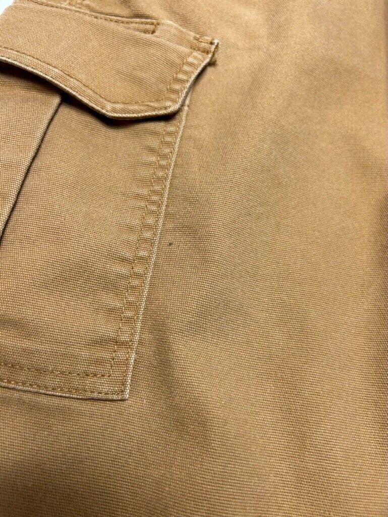 Dickies Flex Canvas Workwear Cargo Pants Size 37W Beige