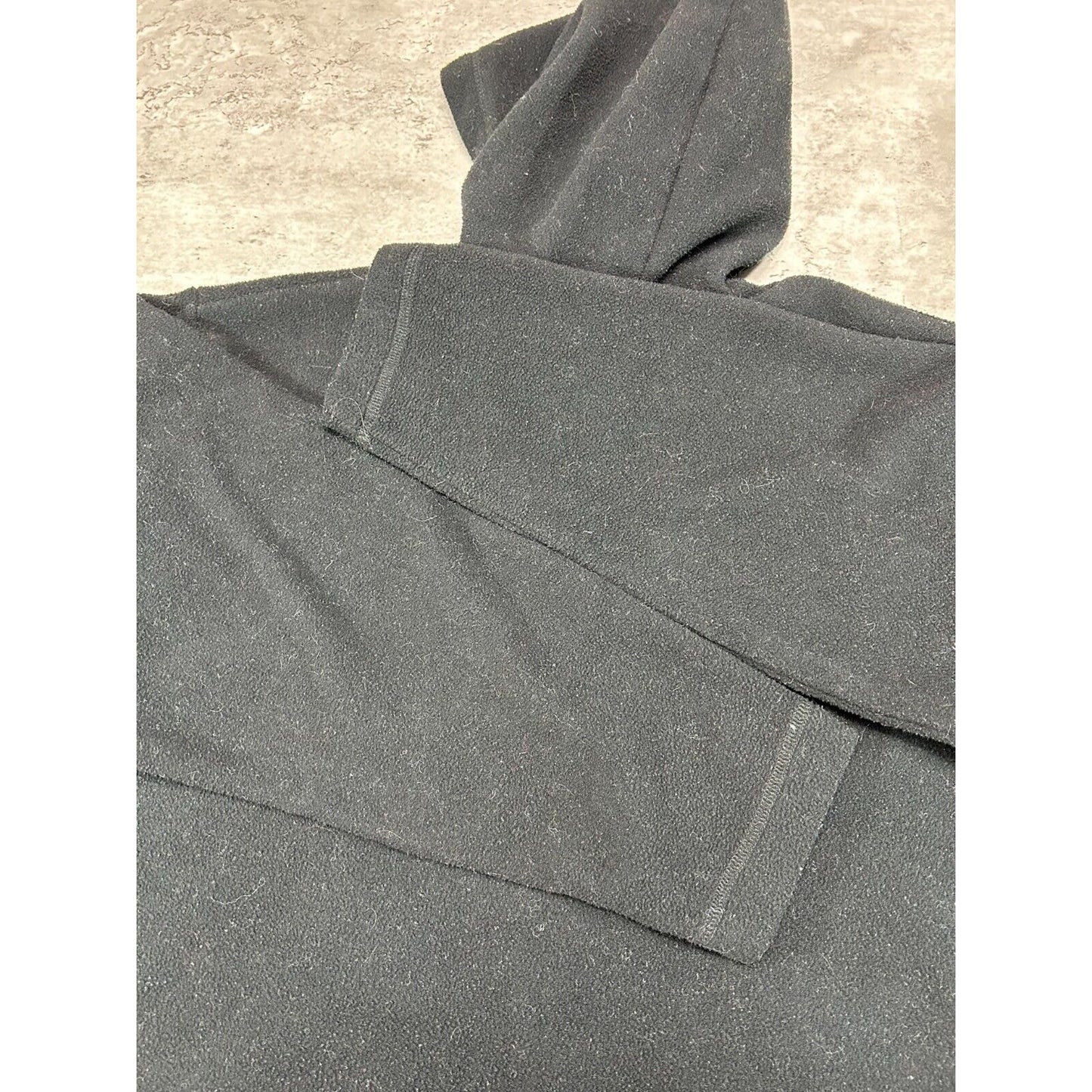 Vintage Disney Winnie The Pooh Tigger Fleece Hooded Sweatshirt Size Large Black