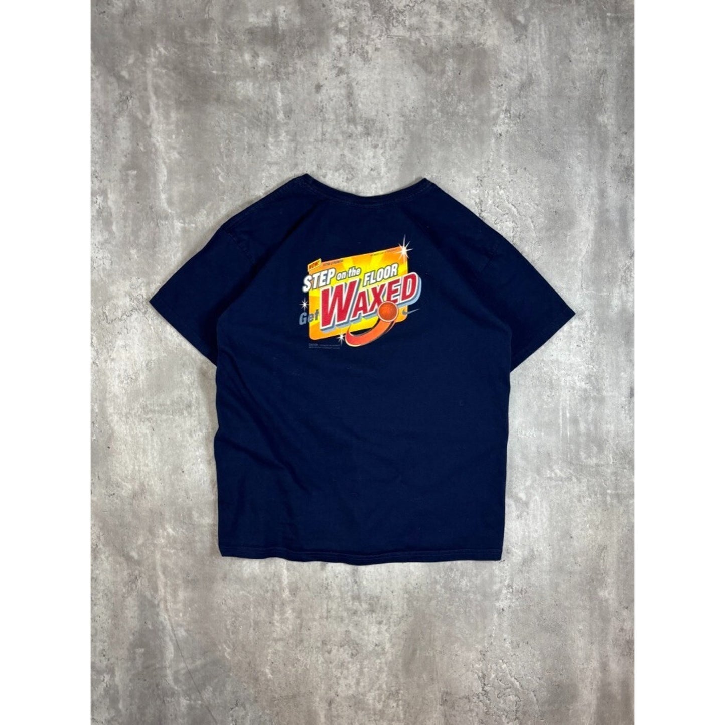 Vintage 90s Nike Womens Basketball She Keeps A Clean House T-Shirt Size XL Blue