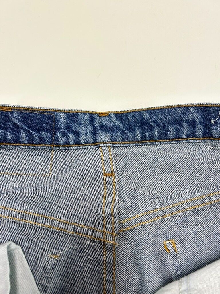 Vintage 90s Levis Orange Tab Dark Wash Denim Pants Size 34