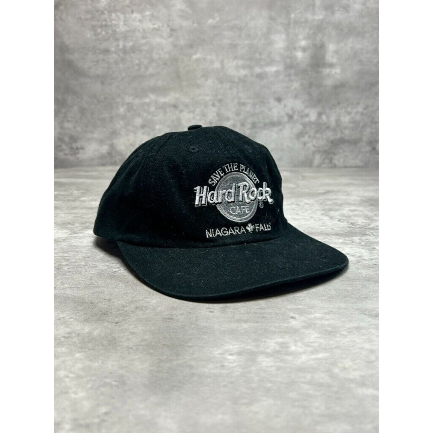 Vintage Hard Rock Cafe Niagra Fall Destination Spell Out Snapback Hat OSFA