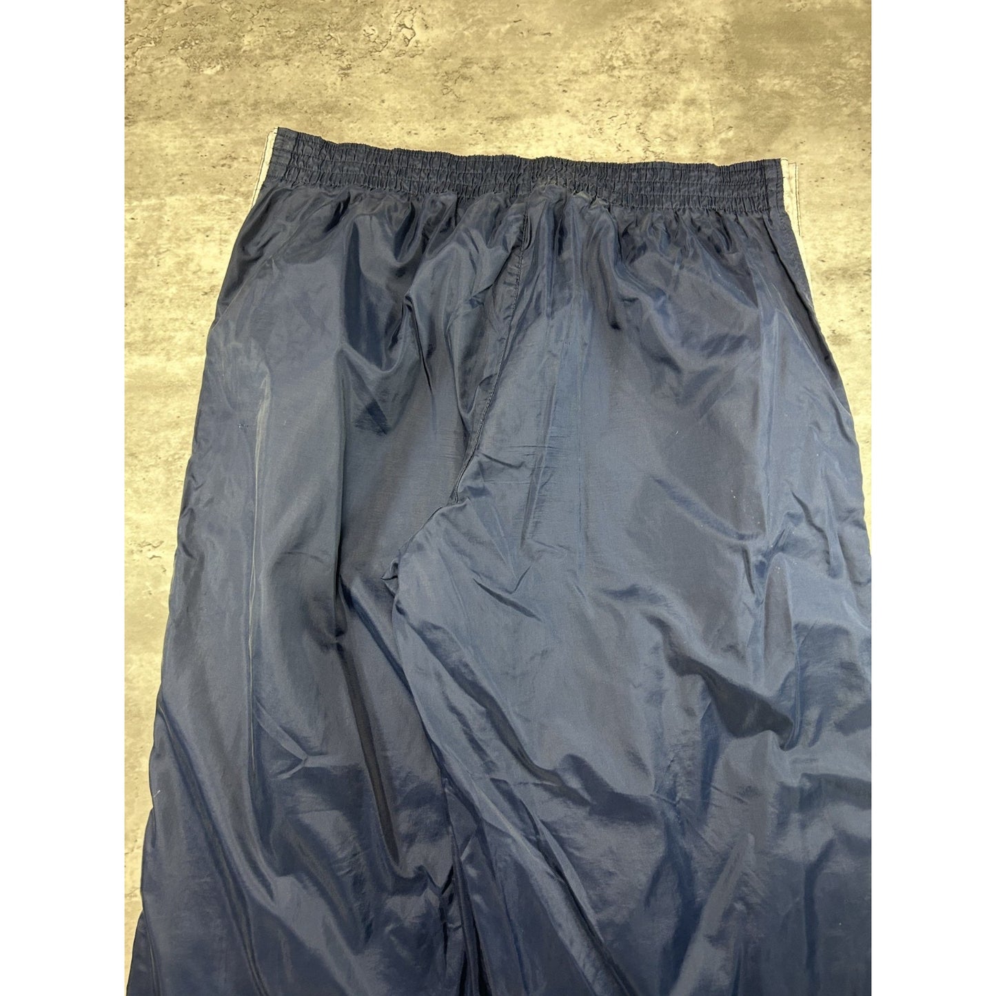 Vintage 90s Nike Embroidered Swoosh Nylon Track Pants Size XL