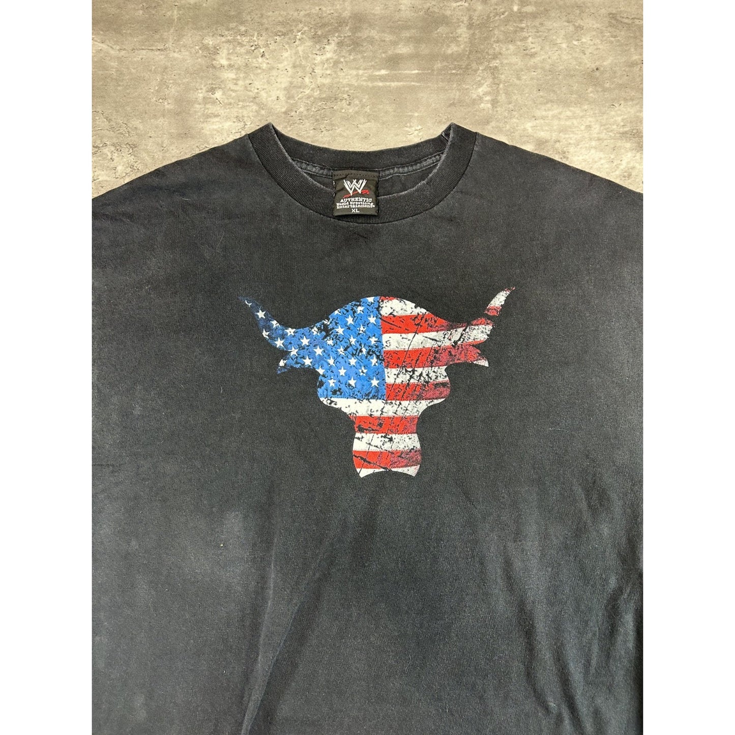 WWE The Rock Team Bring IT Wrestling Graphic T-Shirt Size XL Black
