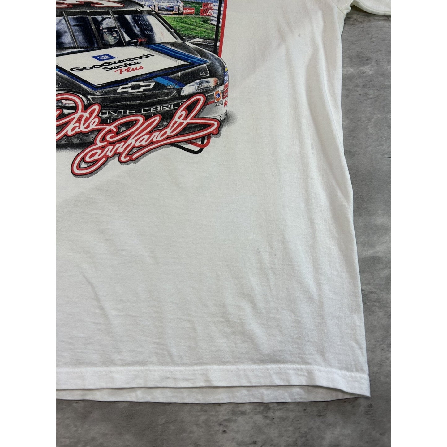 Vintage 1999 Dale Earnhardt #3 Nascar 600 Consecutive Starts T-Shirt Size Large