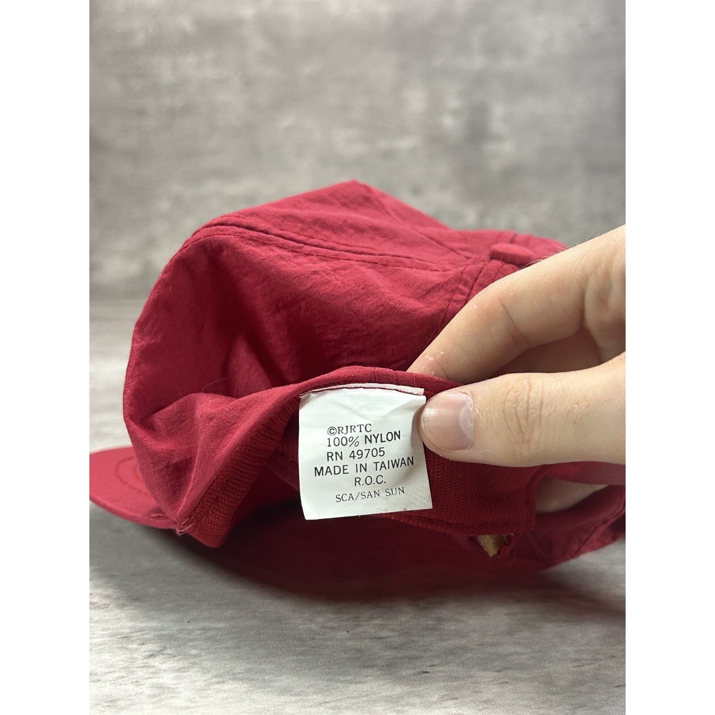 Vintage 90s Winston Cigarettes The Wrap Embroidered Spellout Snapback Hat OSFA
