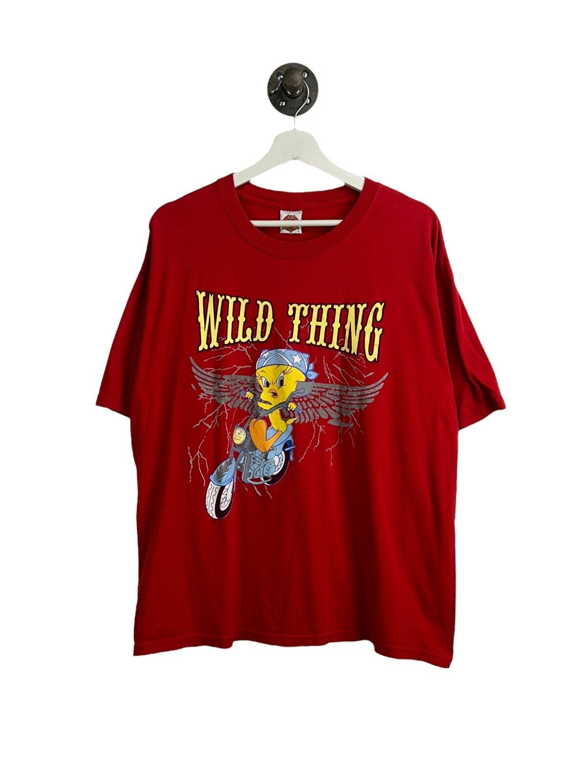 Vintage Tweety Looney Tunes Wild Thing Tshirt XL All Over Print Freeze on sale MFG