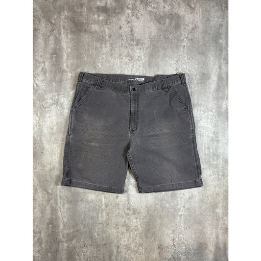 Carhartt Relaxed Fit Canvas Workwear Five Pocket Shorts Size 42 Gray