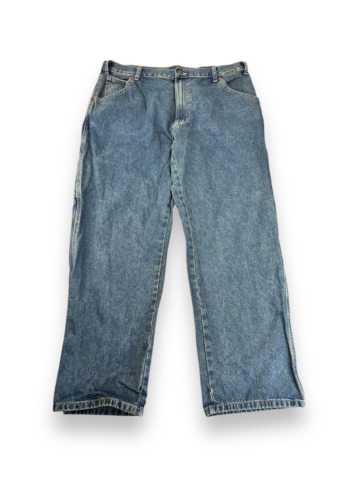 Vintage Dickies Dark Wash Denim Workwear Carpenter Pants Size 38