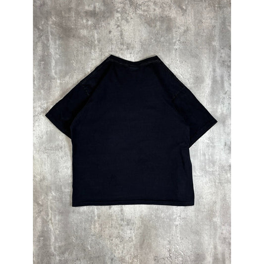 Vintage 80s/90s Nike Huarache Graphic Sneaker Promo T-Shirt Size Large Black