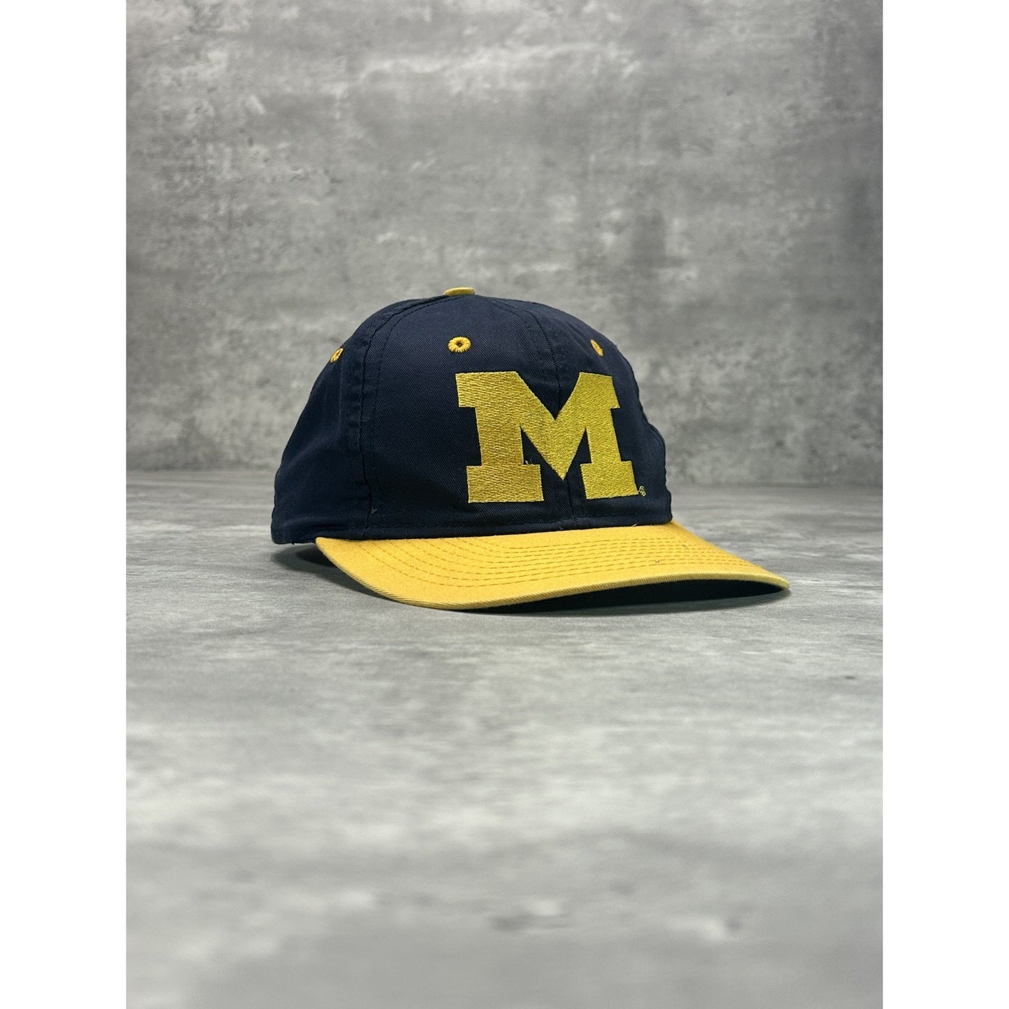 Vintage Michigan Wolverines NCAA Embroidered Logo Snapback Hat OSFA