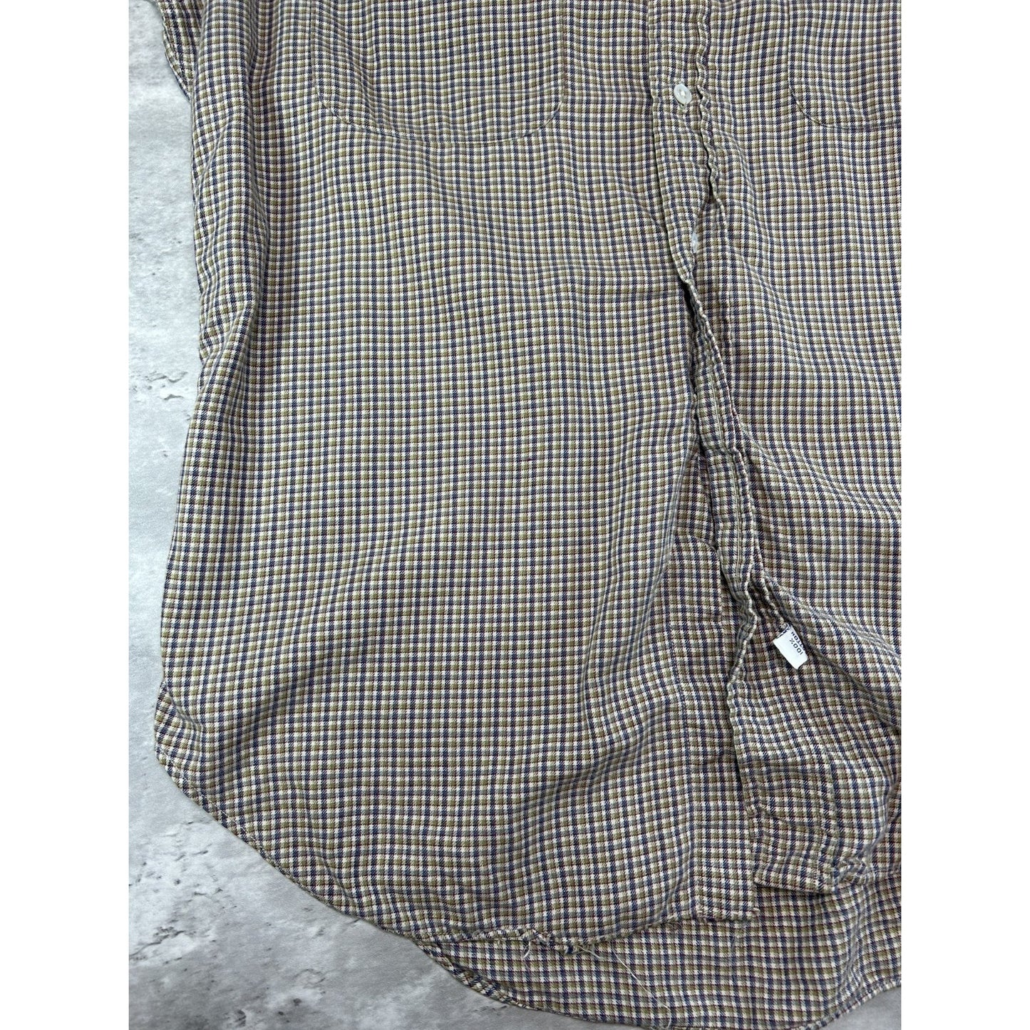 Vintage Polo Ralph Lauren Plaid Print Long Sleeve Button Up Shirt Size XL