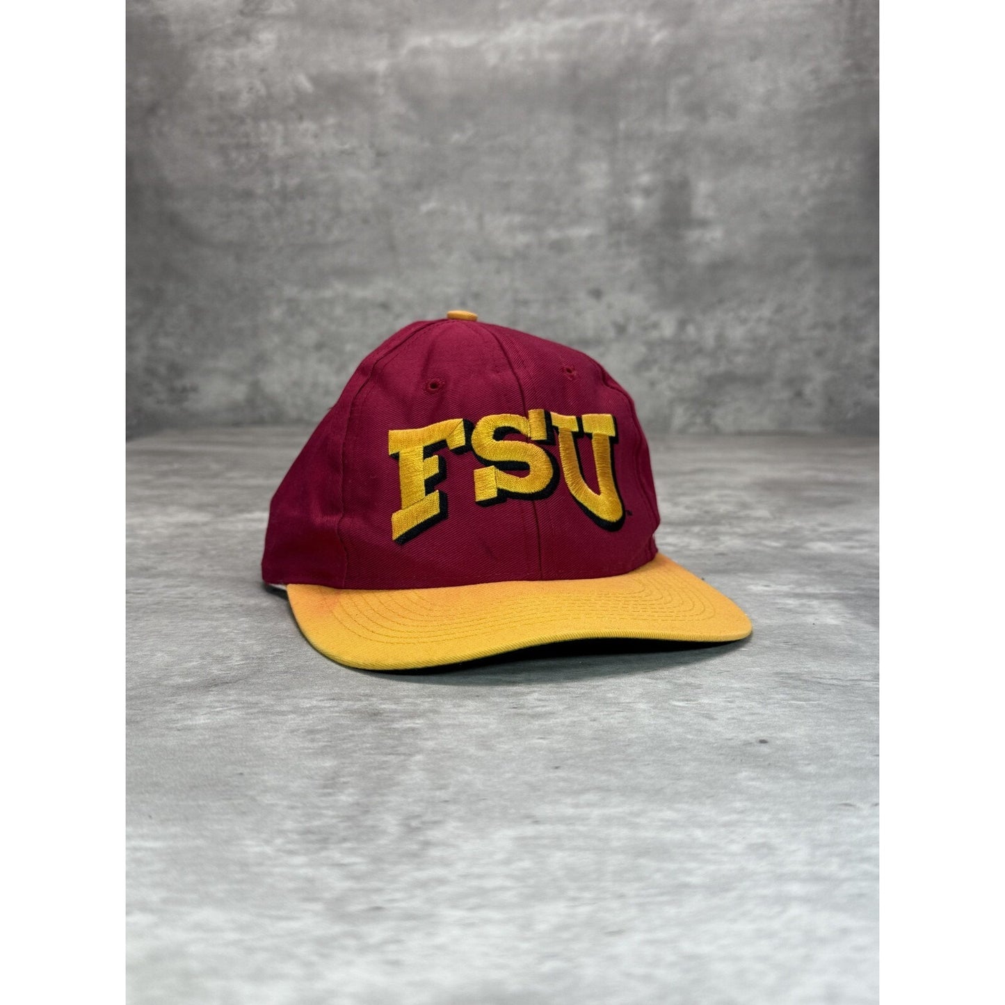 Vintage 90s Florida State Seminoles NCAA Embroidered Logo Snapback Hat OSFA