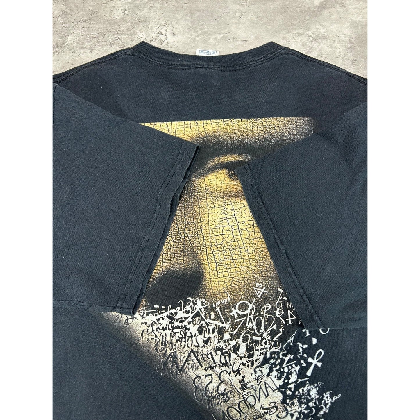 Vintage 2006 The Davinci Code Movie Promo Graphic T-Shirt Size XL Black