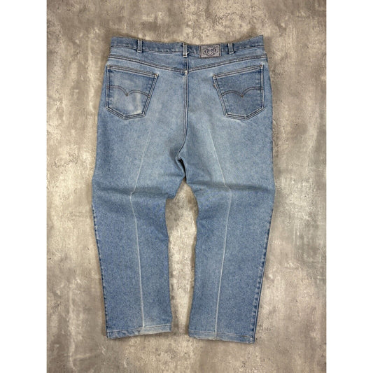 Vintage Levis Silver Medal Light Wash Baggy Fit Denim Pants Size 42 Blue