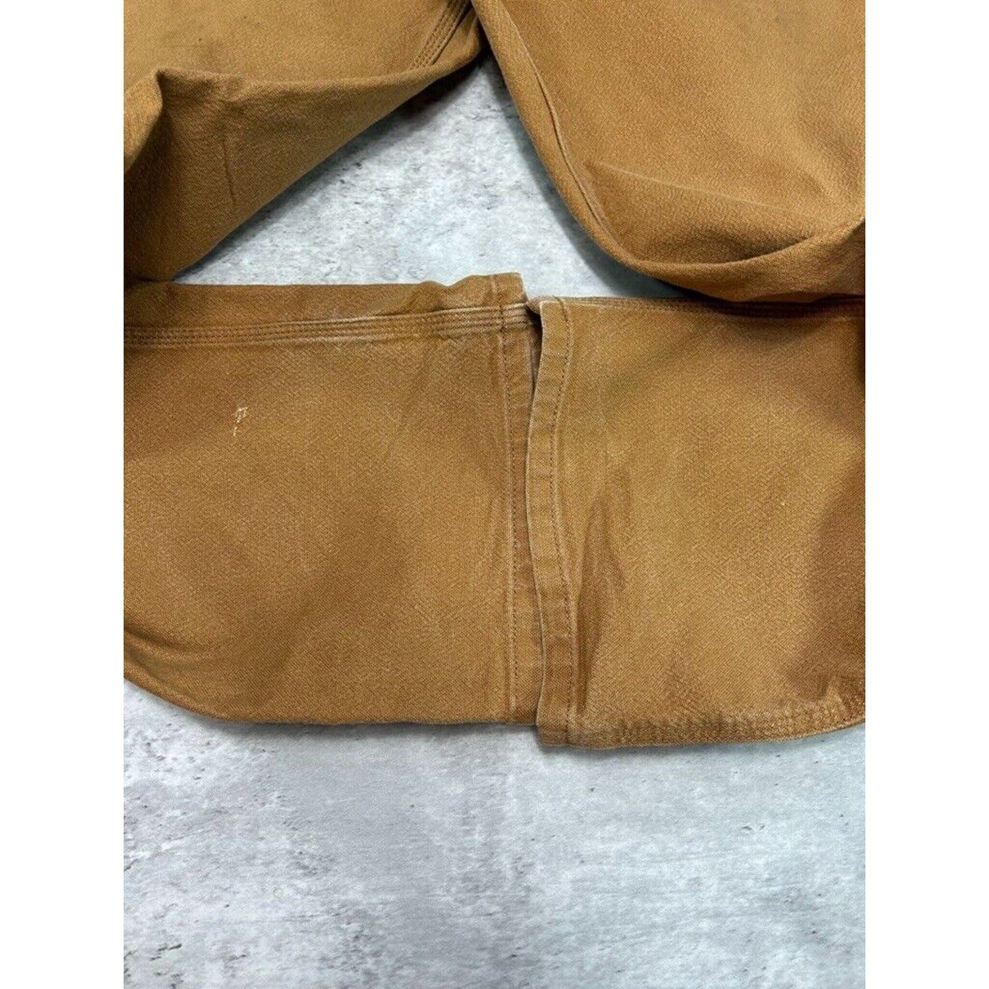 Carhartt Relaxed Fit Canvas Work Wear Carpenter Pants Size 38 Beige