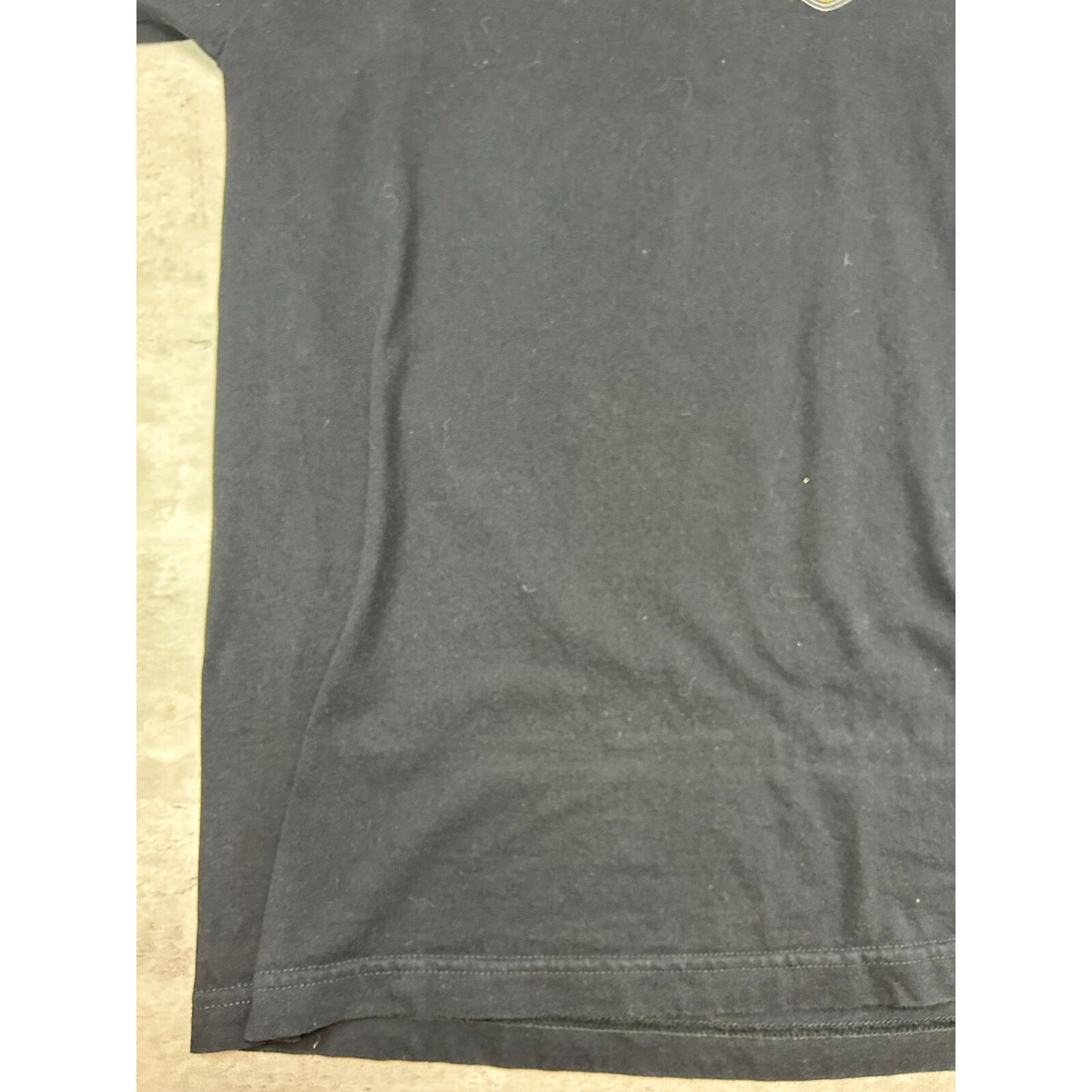 Harley Davidson Motorcycles Pirate Graphic Spellout T-Shirt Size XXL Black