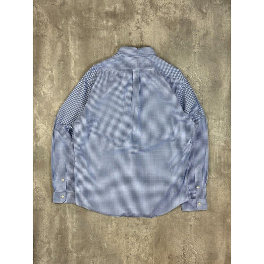 Vintage Polo Ralph Lauren Embroidered Pony Long Sleeve Button Up Shirt Size XL