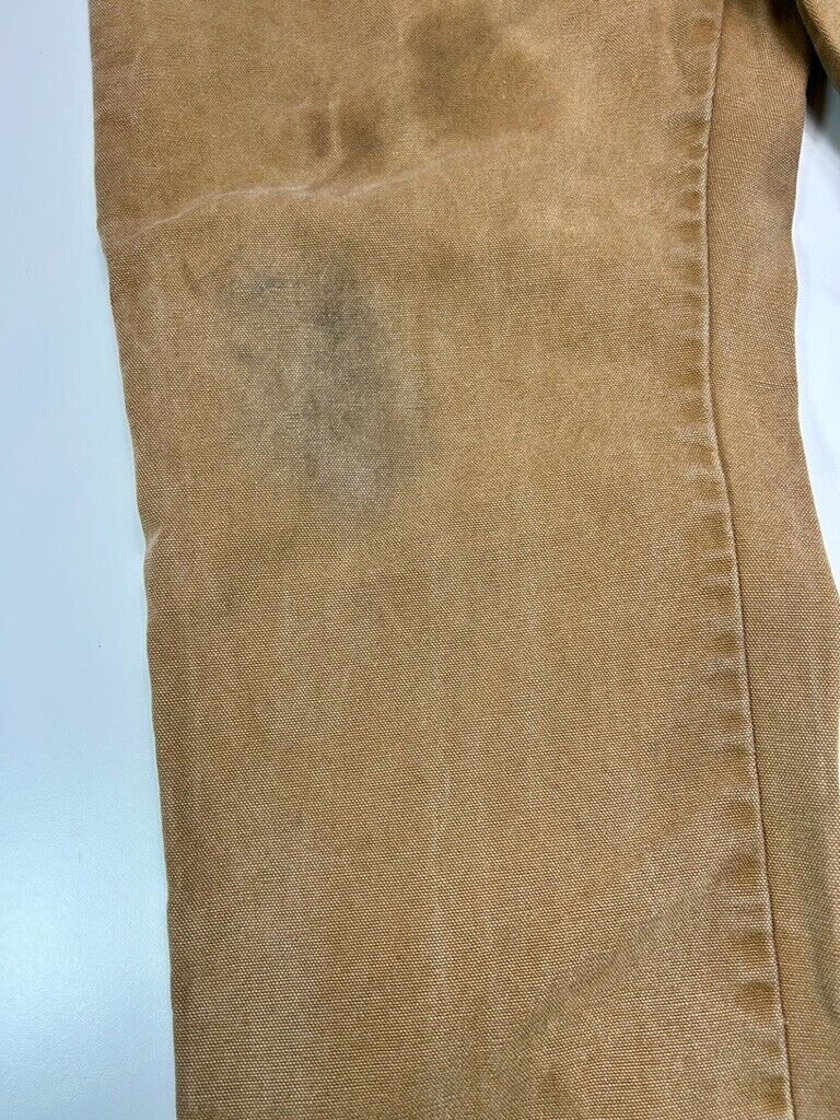 Vintage Dickies Canvas Work Wear Carpenter Pants Size 36W Beige