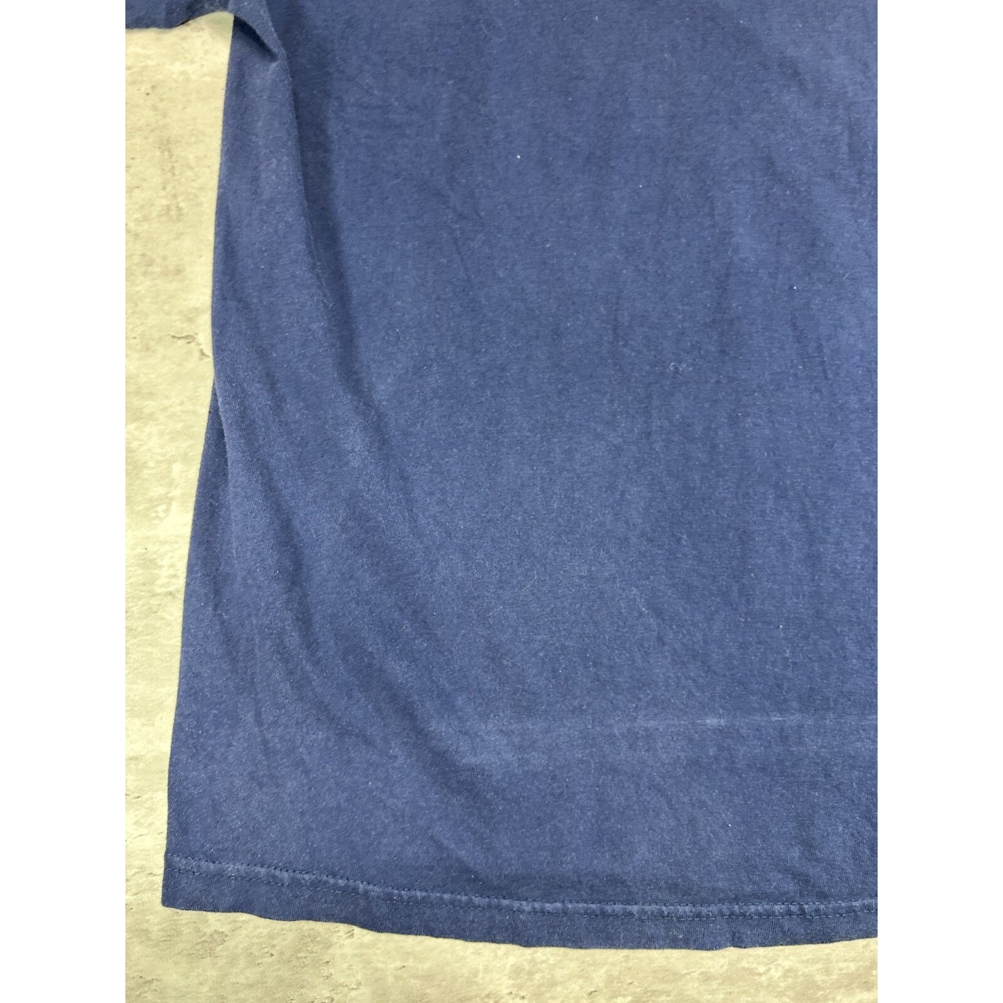 Vintage 90s Pimpercrombie And Bitch Parody Spellout T-Shirt Size XL Blue