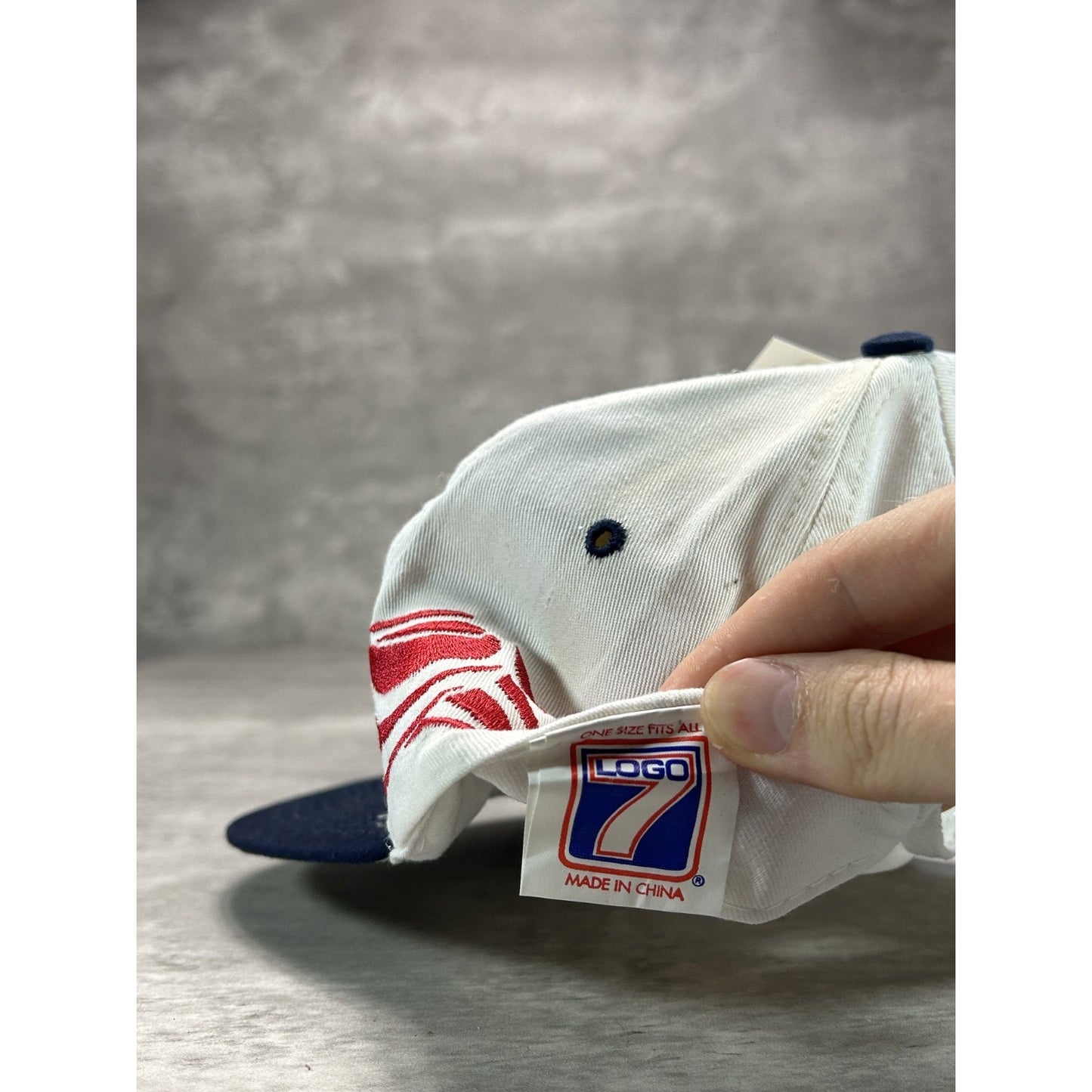Vintage 1996 Atlanta Olympics Team USA Embroidered Logo Snapback Hat OSFA