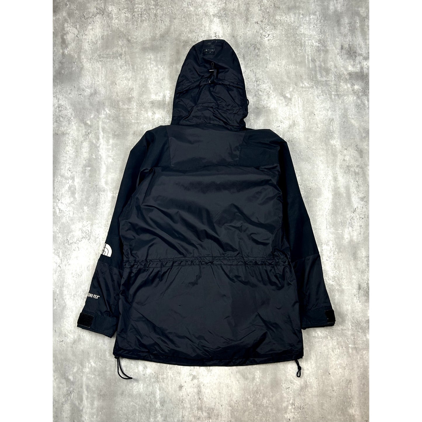 Vintage The North Face TNF Pit Zip Nylon Full Zip Ski Jacket Size Medium Black