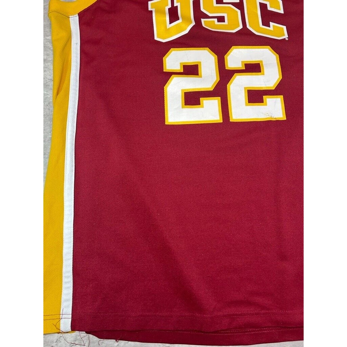 Vintage USC Trojans NCAA #22 Collegiate Nike Basketball Jersey Size XL