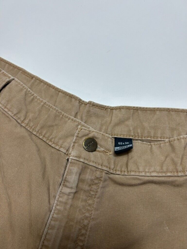 Vintage Carhartt Canvas Workwear Carpenter Pants Size 38W Beige
