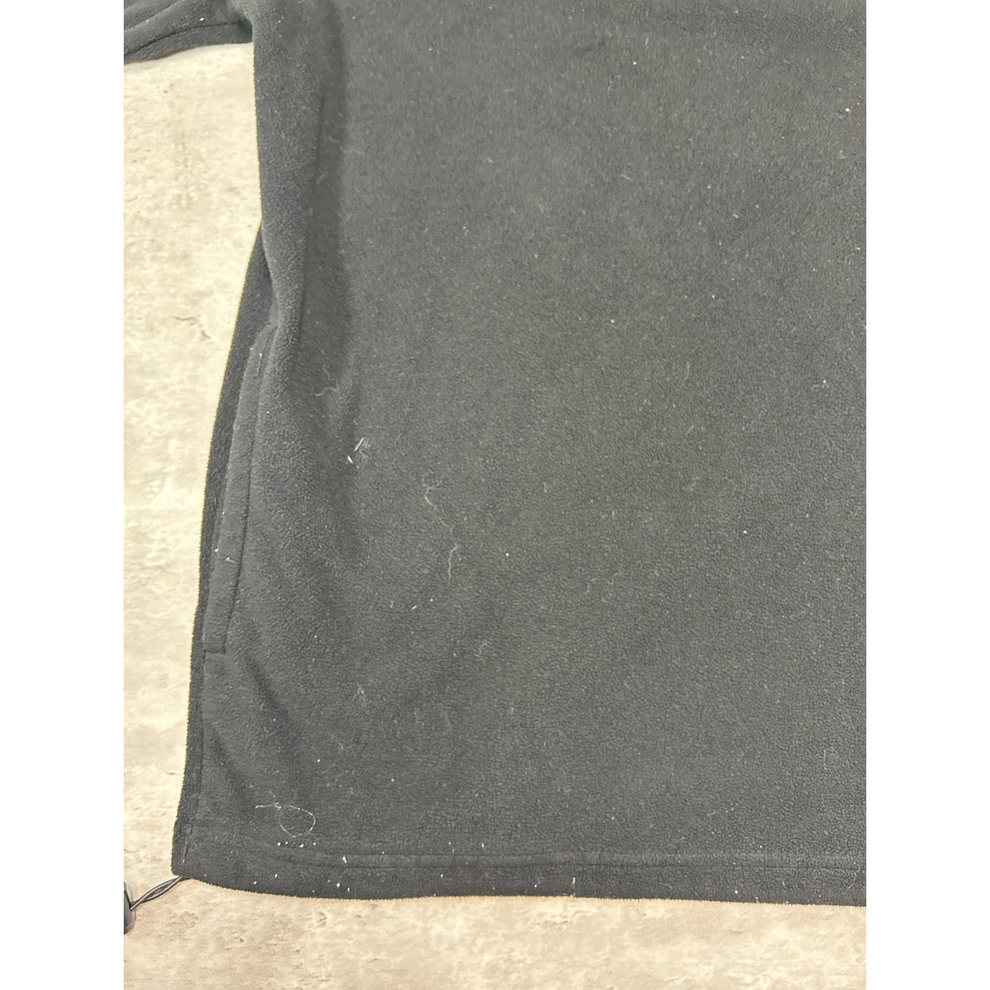 Vintage Pittsburgh Penguins NHL Embroidered Logo 1/4 Zip Fleece Sweatshirt 2XL