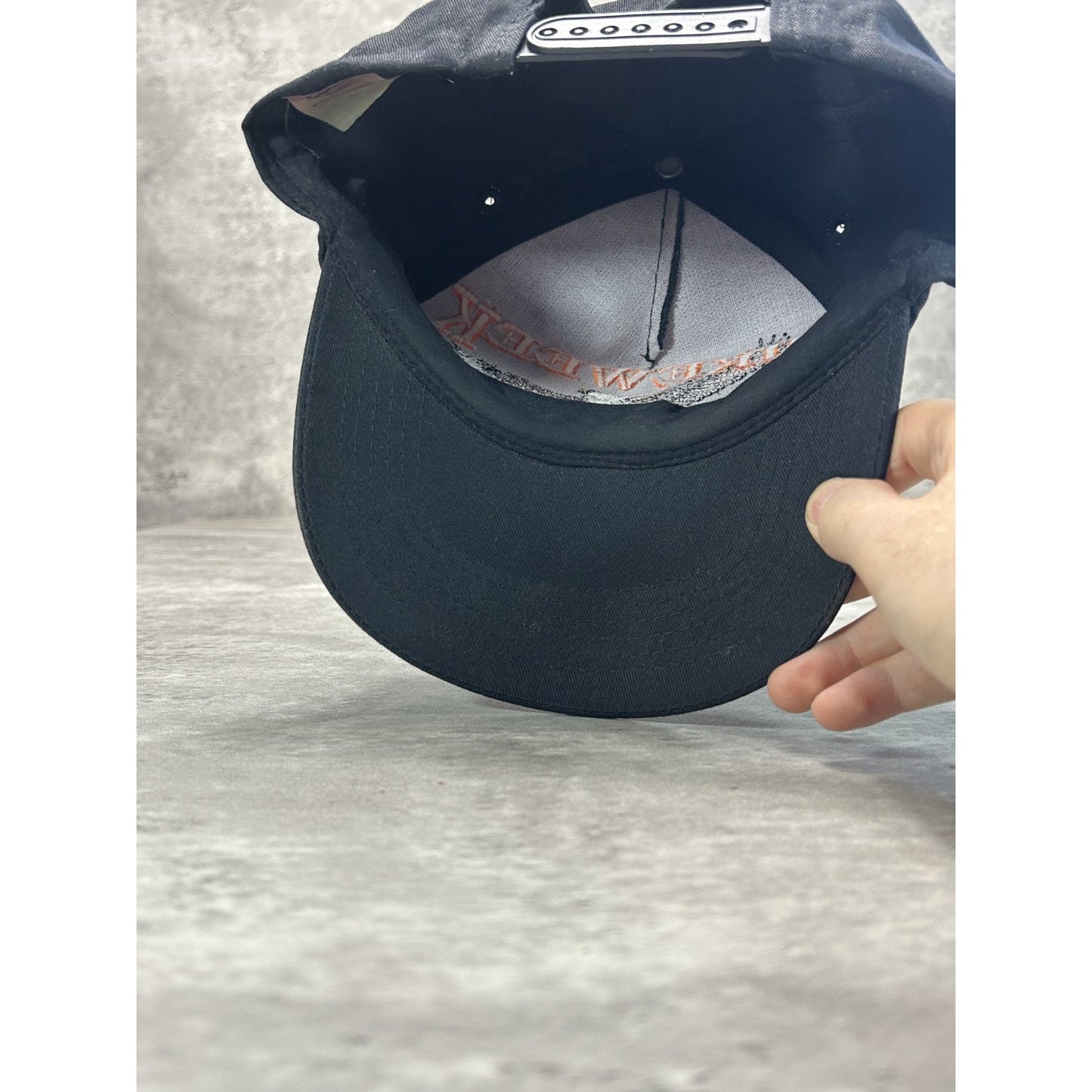 Vintage 2002 Bike Week Embroidered Bald Eagle Motorcycle Snapback Hat OSFA