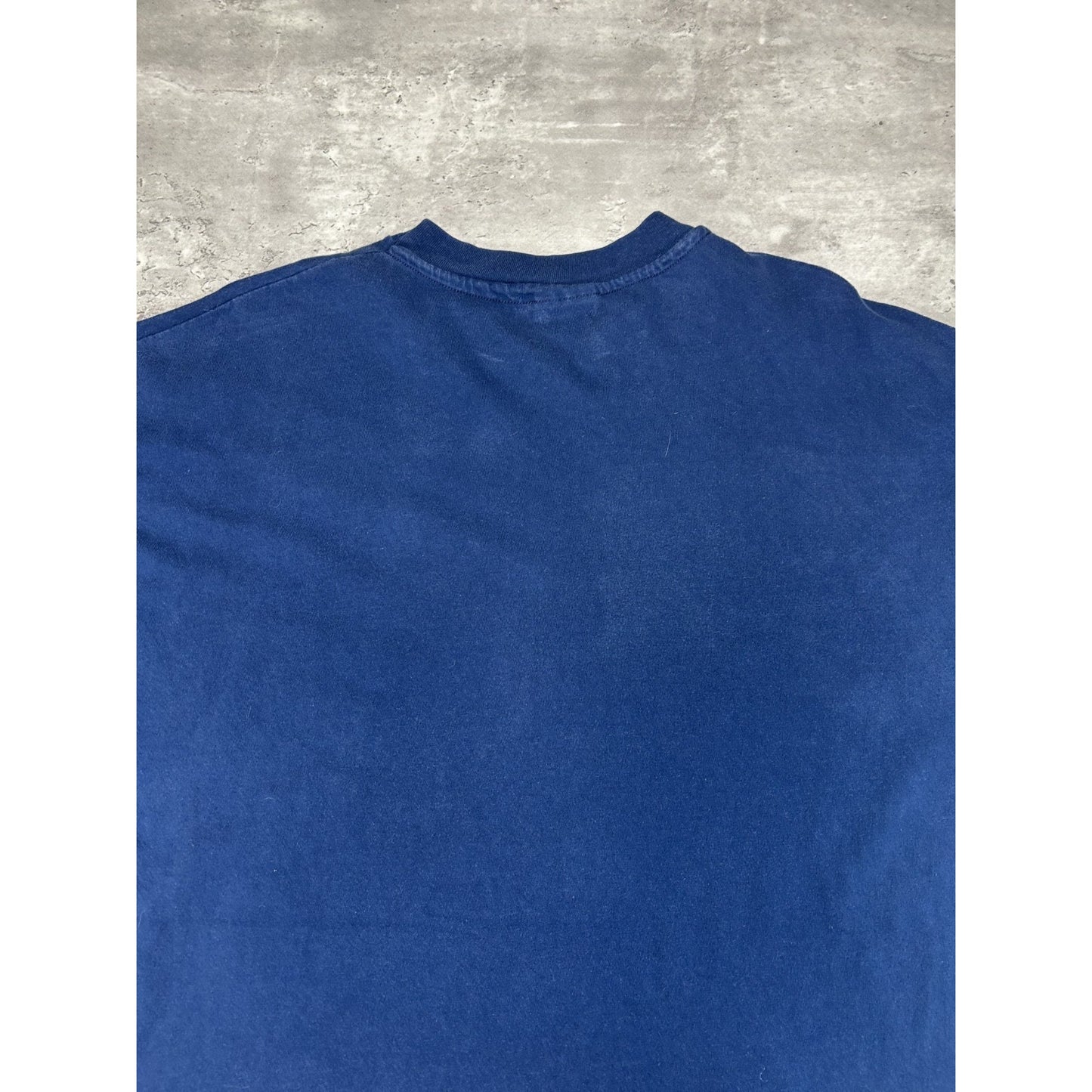 Vintage 90s Dolphin Ocean Animal Nature Graphic T-Shirt Size 2XL Blue