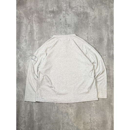 Vintage 90s Harley Davidson Motorcycles 1/4 Button Long Sleeve T-Shirt Size XL