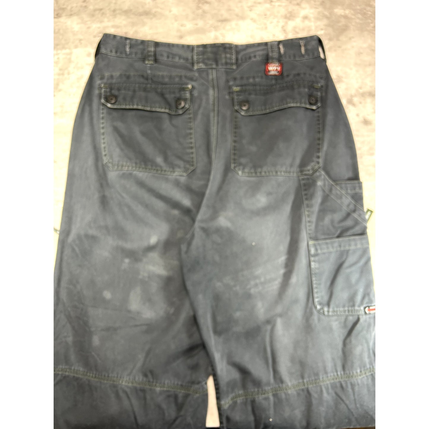 Wearfirst Canvas Tactical Style Cargo Pants Size 33 Gray