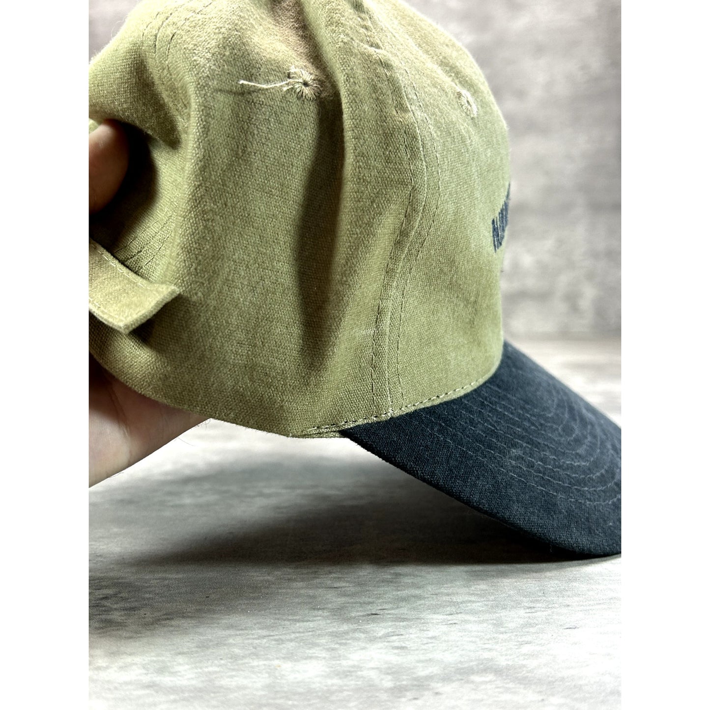 Vintage 90s Minnesota Bound Embroidered Labrador Dog Graphic Strapback Hat OSFA