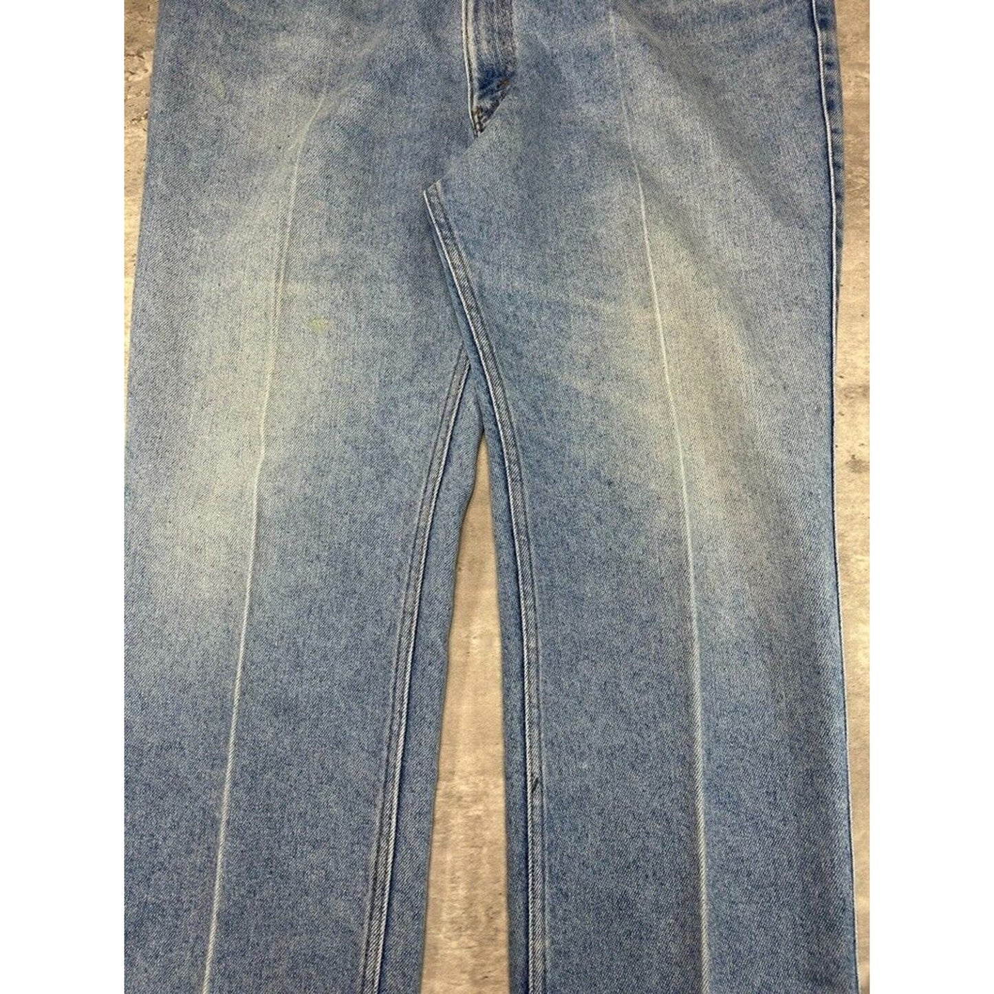 Vintage Levis Silver Medal Light Wash Baggy Fit Denim Pants Size 42 Blue
