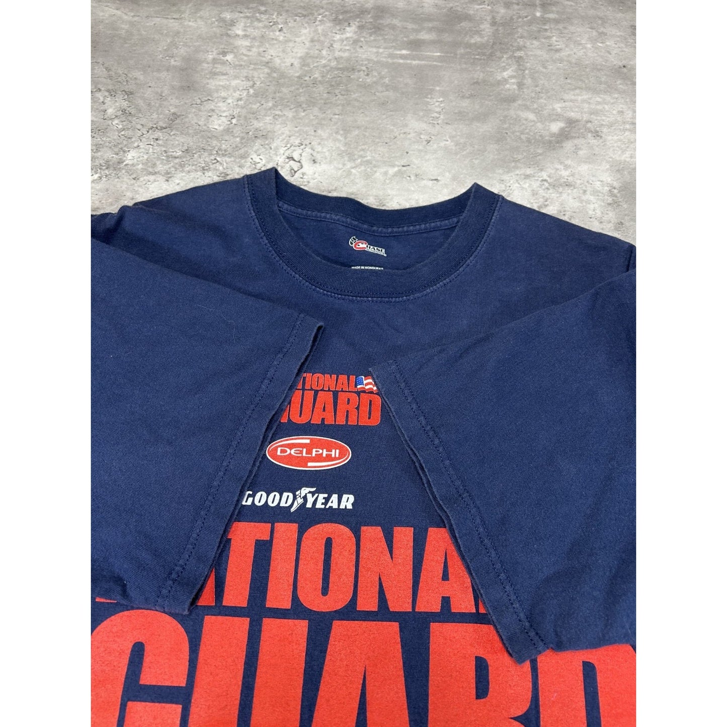 Dale Earnhardt Jr #88 Nascar National Guard Jersey Graphic T-Shirt Size Large