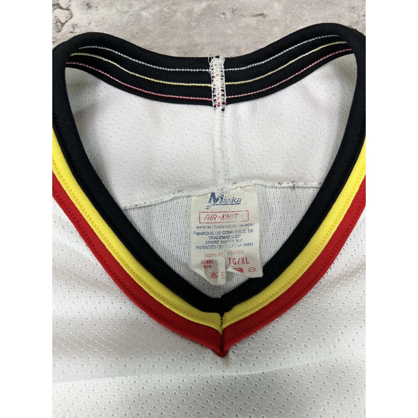 Vintage 90s Vancouver Canucks NHL Stitched CCM Hockey Jersey Size XL