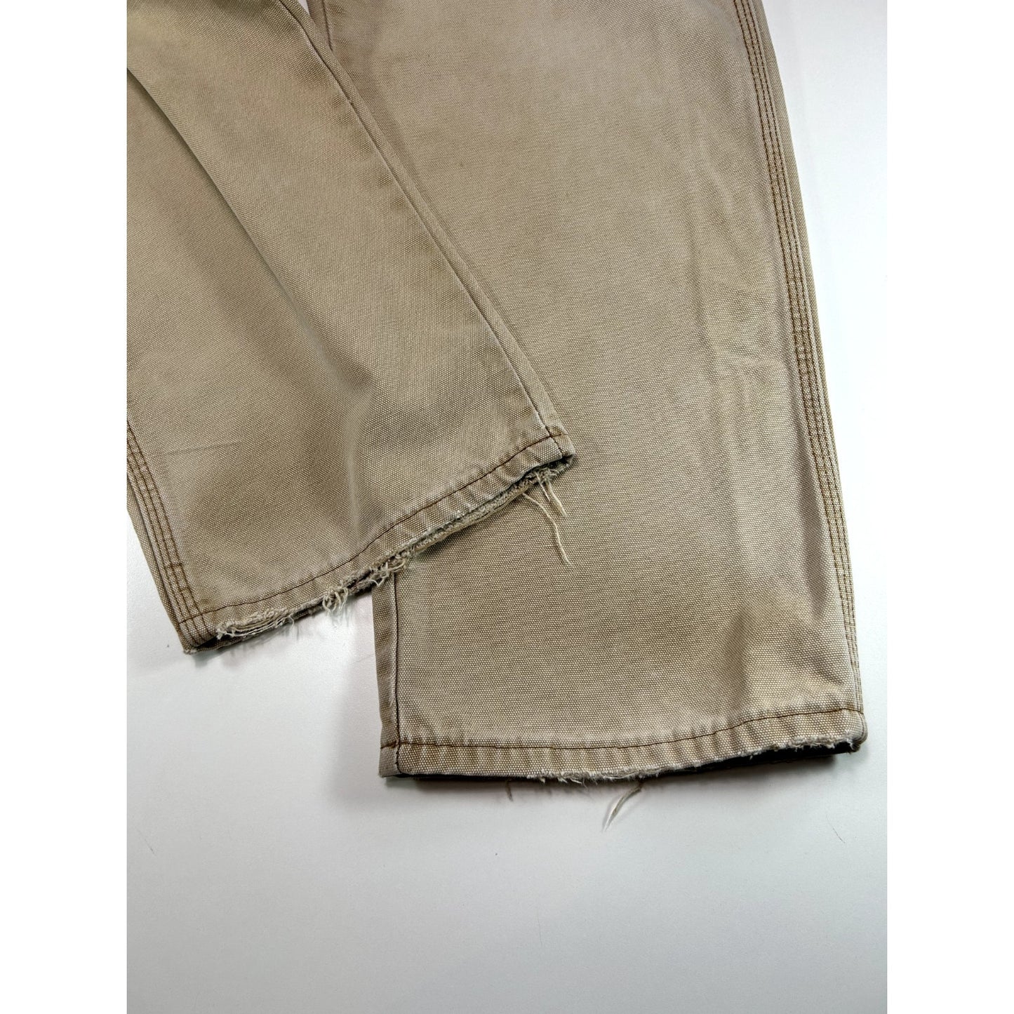 Vintage Dickies Faded Canvas Workwear Pants Size 37 Beige