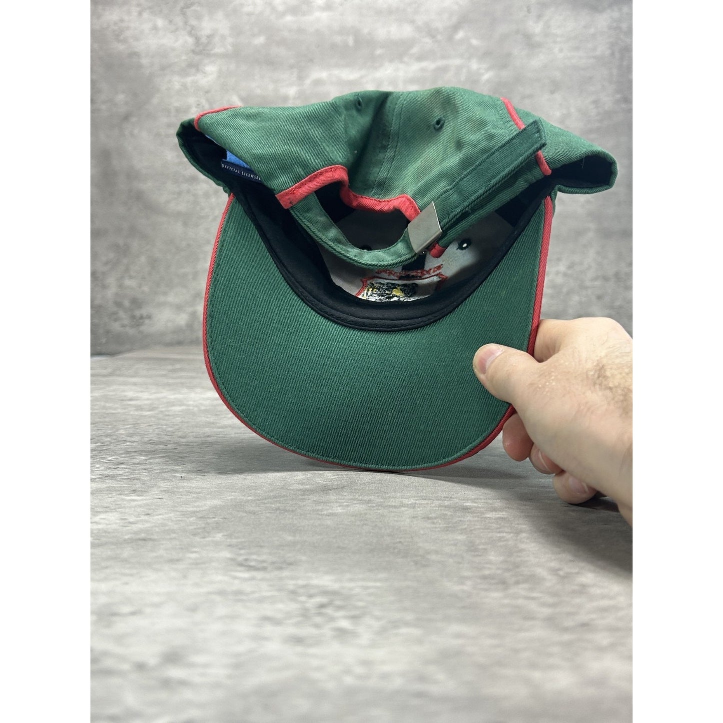 Vintage 90s Bangledesh Cricket Board Embroidered Logo Strapback Hat OSFA