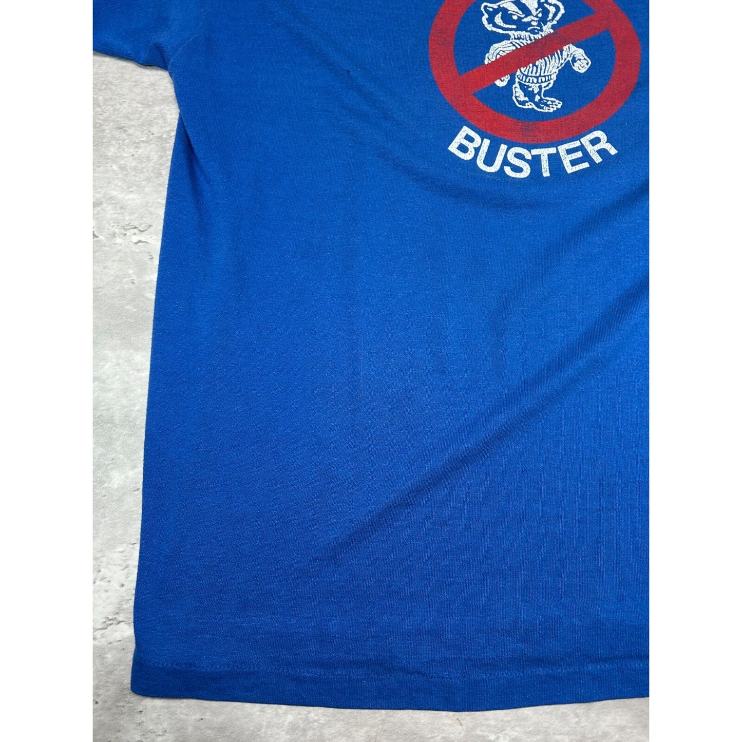 Vintage 1985 Kentucky Wildcats NCAA Bowl Bound Football T-Shirt Size Large Blue