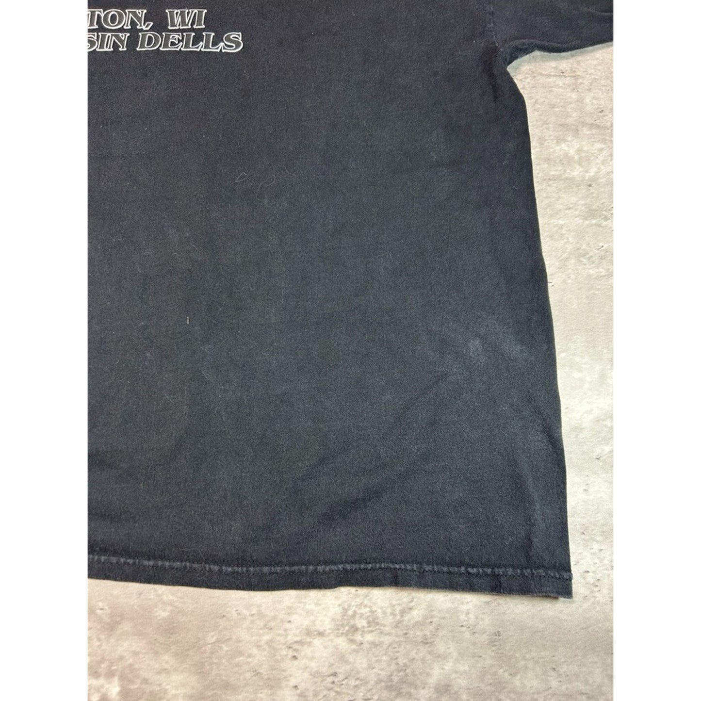 Harley Davidson Motorcycles Flaming Bald Eagle Graphic T-Shirt Size XXXL Black