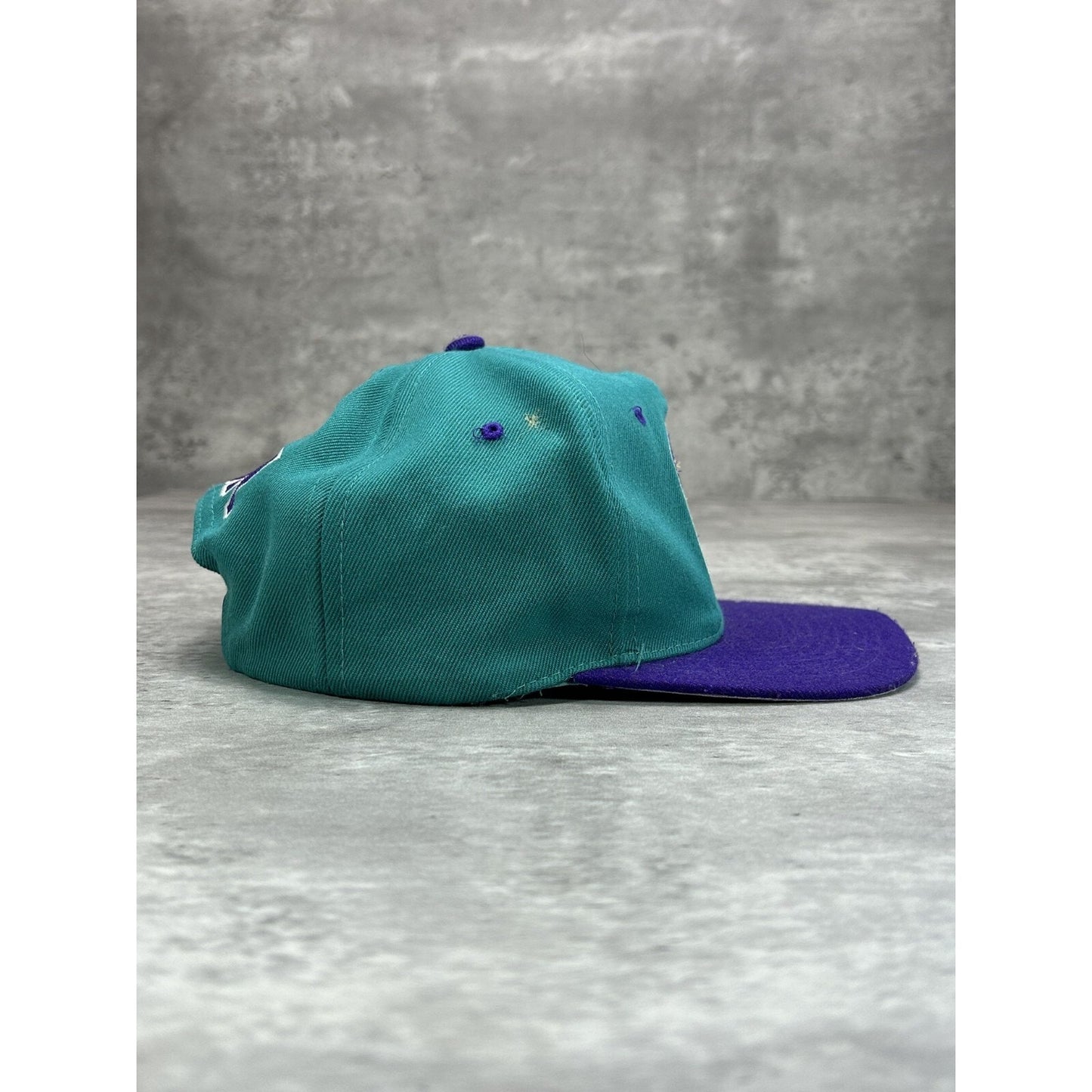 Vintage Disney Goofy Embroidered Logo Spellout Snapback Hat OSFA