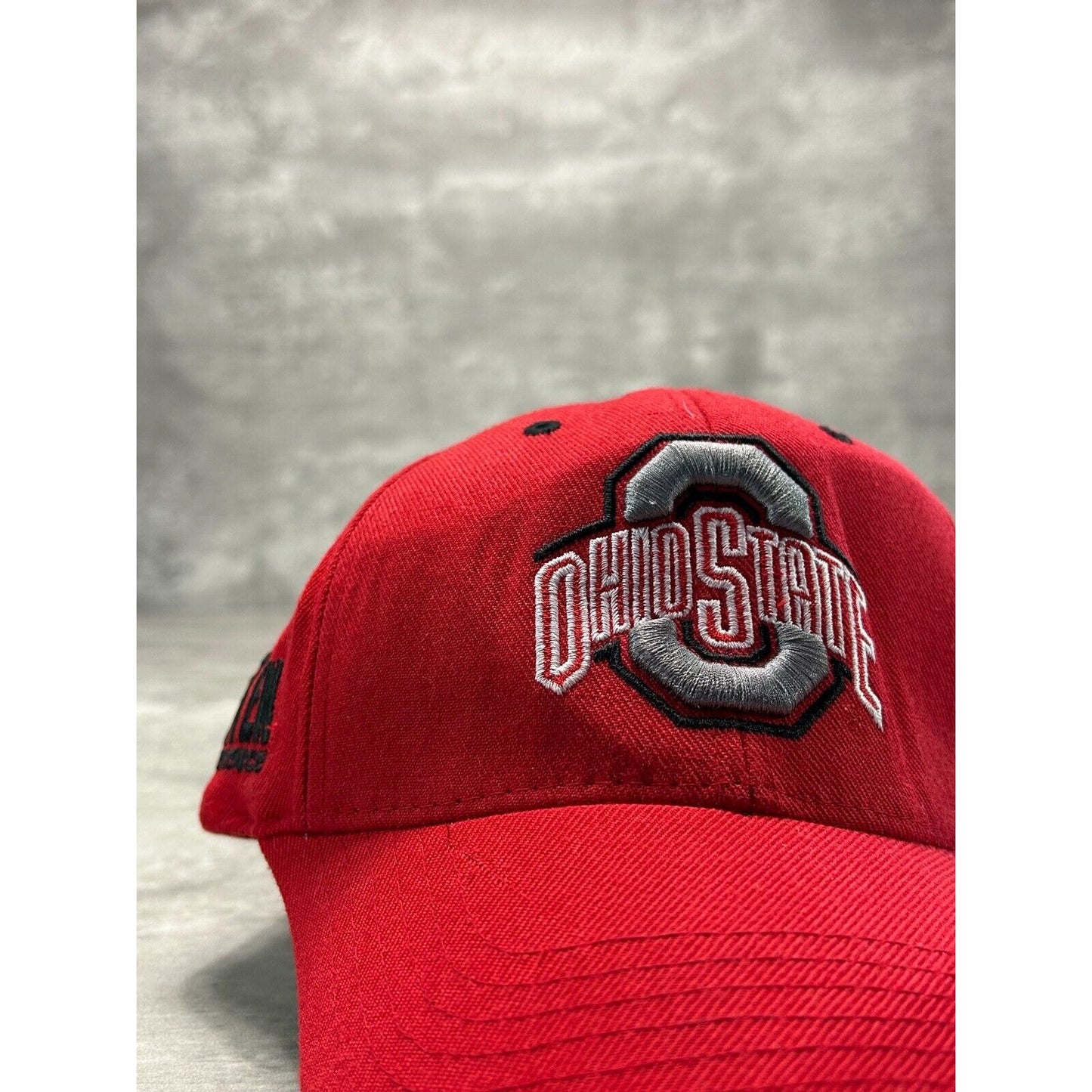 Ohio State Buckeyes NCAA Embroidered Logo Snapback Hat OSFA Red