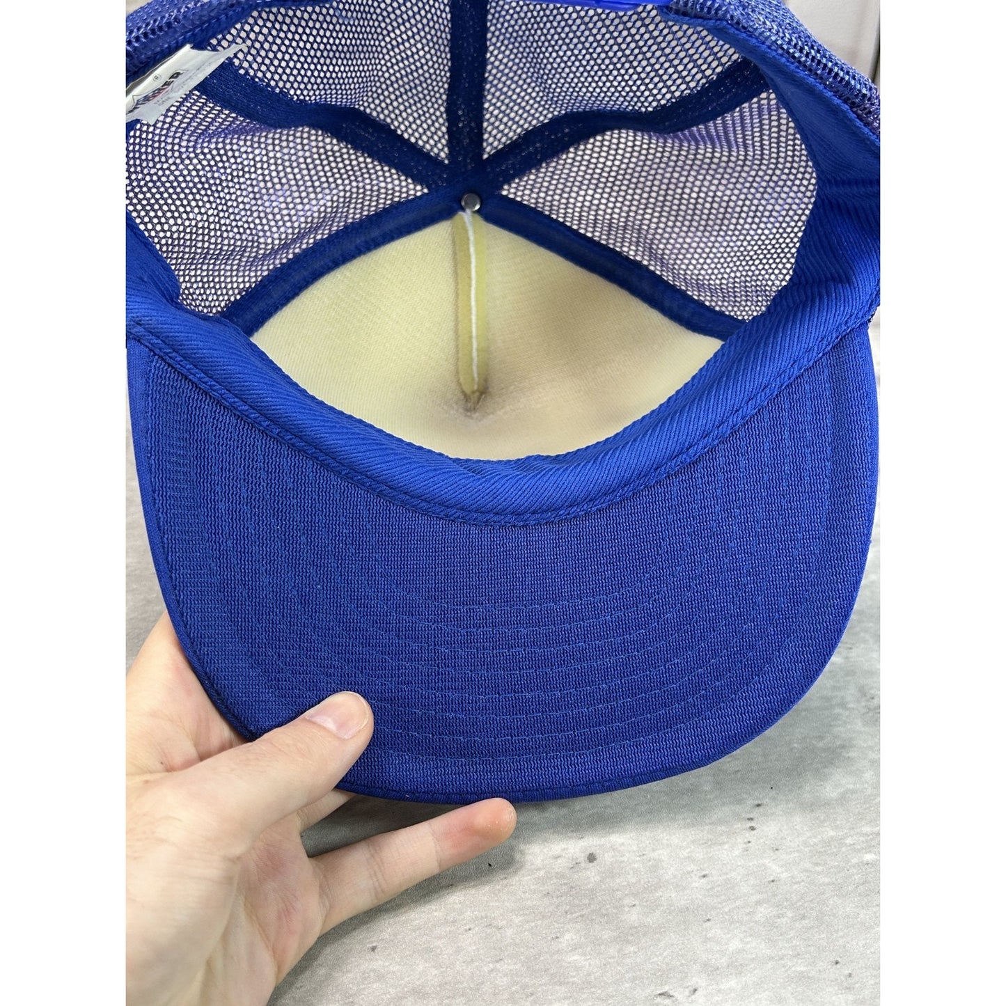 Vintage 90s New Hampshire Destination Spellout Graphic Snapback Hat OSFA